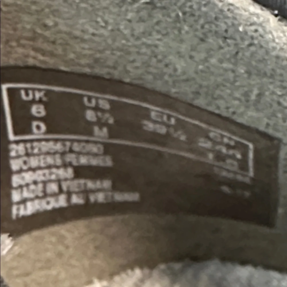 Cloudsteppers by Clarks Caddell Denali Gray SlipOn Wedge Size 8.5